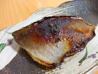 20060612夕食 本えぼ鯛の粕漬け