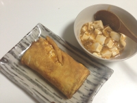 だし巻き玉子、麻婆豆腐