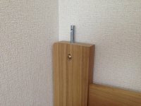 連結ピンを取り付け