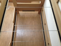 開き止めを取り付け