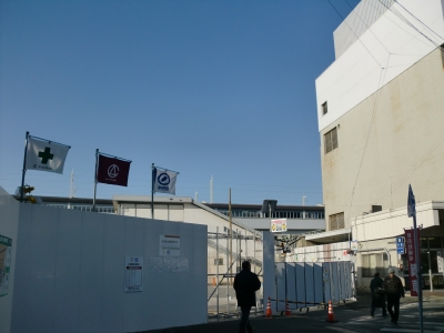 徳山駅の改修1