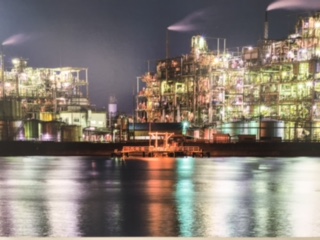 工場夜景写真1