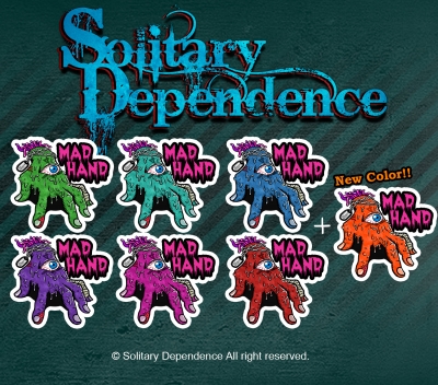 MadHand sticker original オリジナル ステッカー マッドハンド solitarydependence ステッカー 画像 image