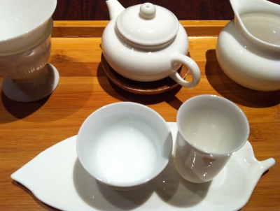 本格中国茶をどうぞ
