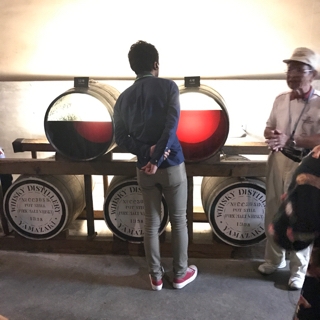 ウィスキーの樽