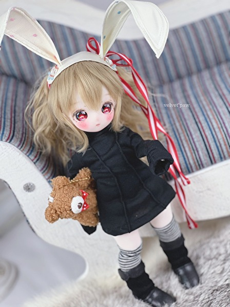 幼SD【b：TT－7】ハイネックチュニックです。 | velvet*paw