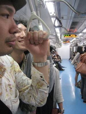 電車移動