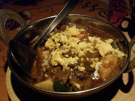 プルニマ マトンのカレー