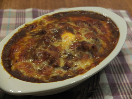 キーマをオーブンで焼いた2
