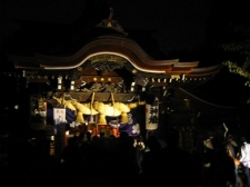 櫛田神社 ライトアップ
