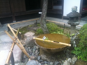 円光寺 水琴窟