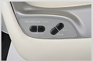 RS-001EX バックレスト・シートレスお好きな位置で調整できます
