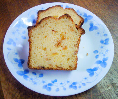 梅パウンドケーキ