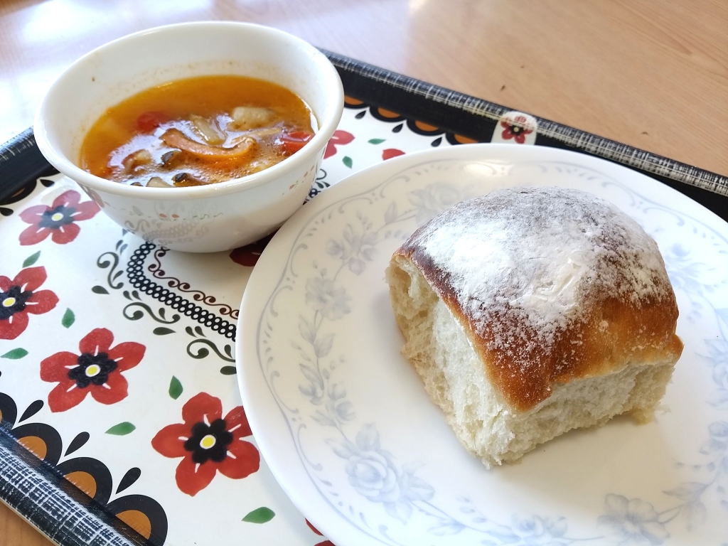 20180127-22-HappyCooking 藤田裕子先生のホーローパン&グリル野菜&酒粕プリン 翌日スープとパンでランチ.jpg