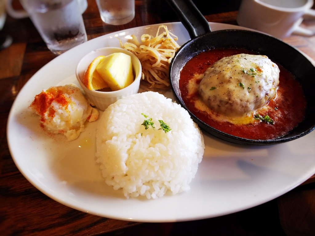 ヒキダシのハンバーグ