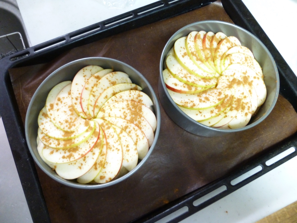 アップルカスタード 焼成前