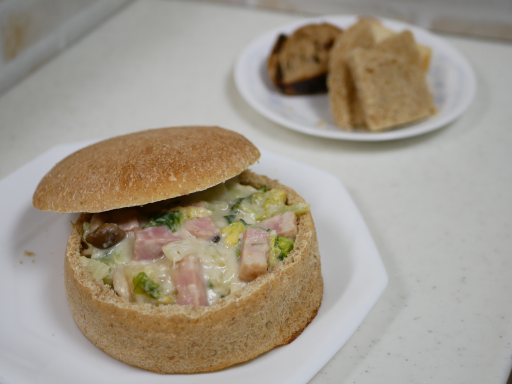 パーティカンパーニュ×クリーム煮