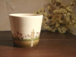 飯野夏実 野の花フリーカップ