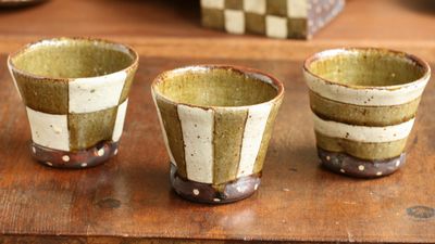 阿部誠 灰釉フリーカップ