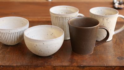 シモヤユミコ カフェオレボウル マグカップストレート
