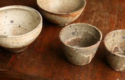 高木剛 グレー粉引そばちょこ