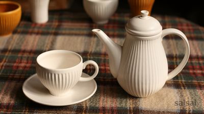 鎬コーヒーカップ&ソーサー 鎬ティーポット