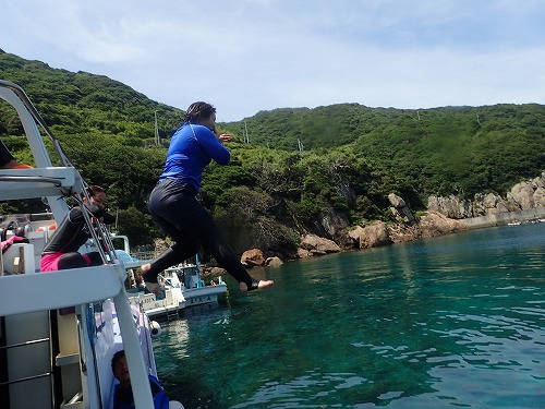 鵜来島 ダイビング