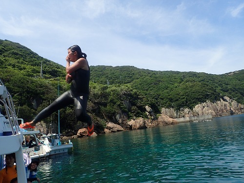 鵜来島 ダイビング