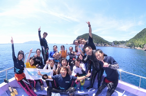 鵜来島 ダイビング