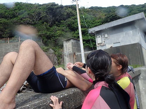 鵜来島 ダイビング