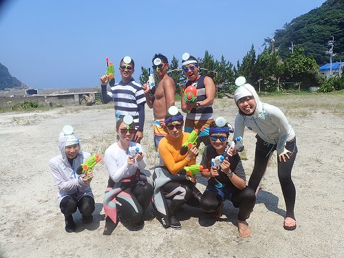 鵜来島 ダイビング