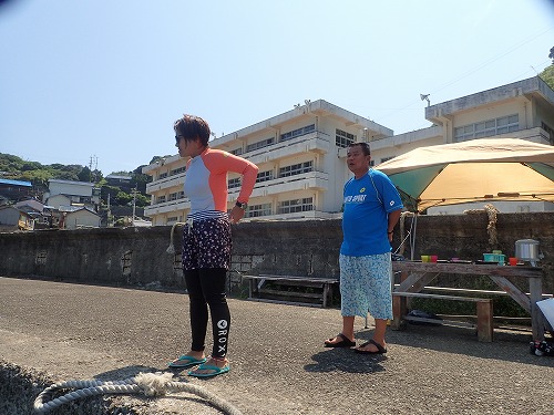 鵜来島 ダイビング