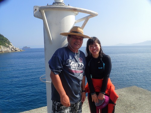 鵜来島 ダイビング