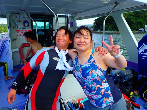 鵜来島 ダイビング