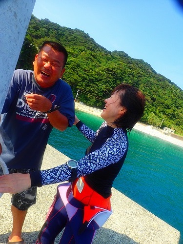 沖ノ島 ダイビング
