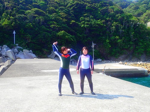 沖ノ島 ダイビング