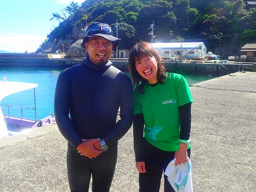 鵜来島 ダイビング