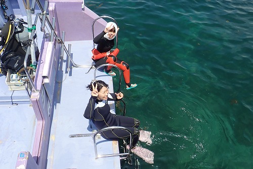 うぐる島 ダイビング