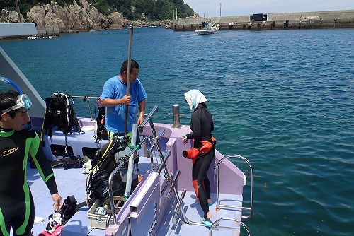 うぐる島 ダイビング