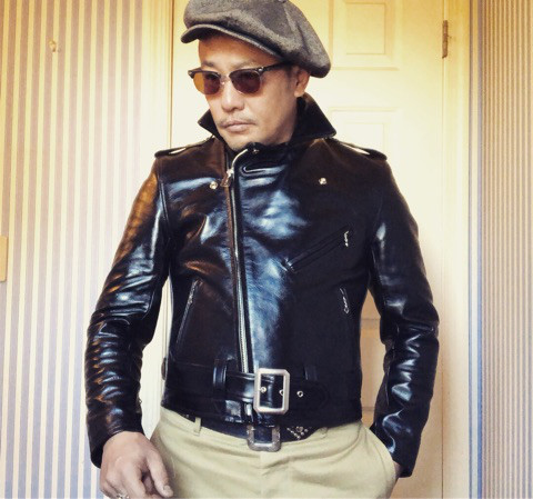 THE GROOVIN HIGH グルービンハイ レザーブルゾン