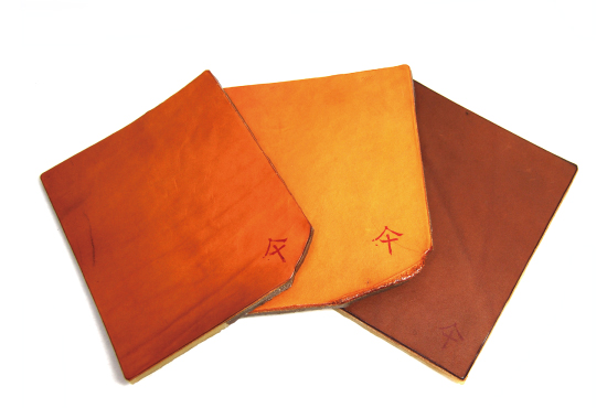 皮製マウスパッド