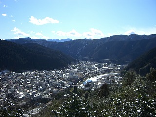 八幡の町並み