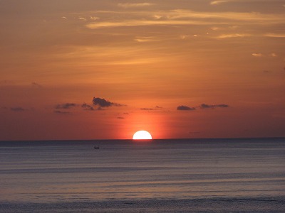 夕日大