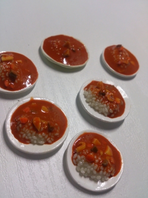 辛そうなカレー