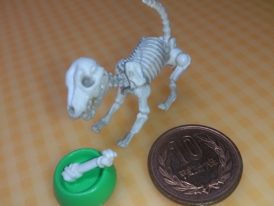 ポーズスケルトンイヌ
