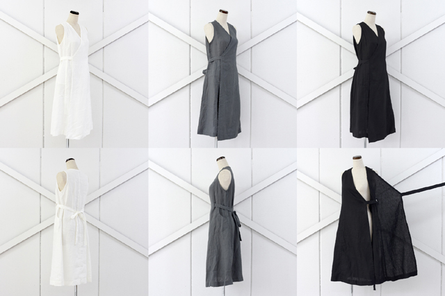 Fog linen work（フォグリネンワーク）リネンサロンドレス