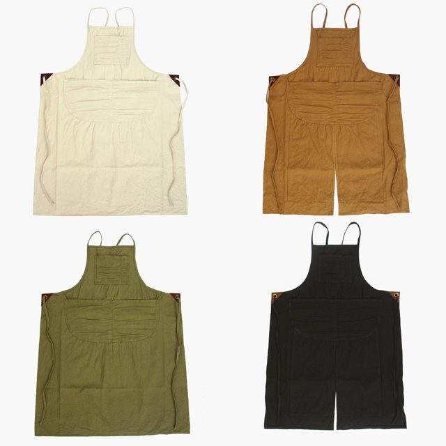 UTO ワークエプロン ユート〉と〈フランネル〉の人気タッグが製作した