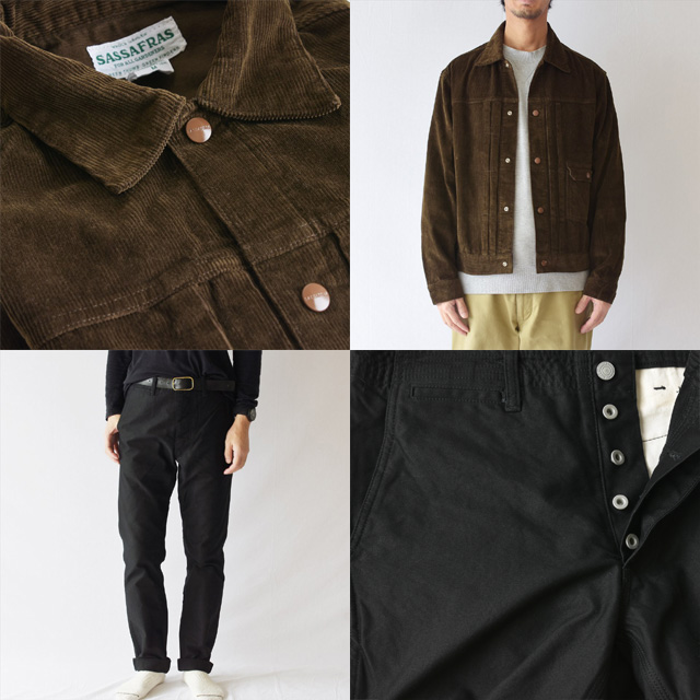 Sassafras（ササフラス）Gardener Jacket、Sprayer Pants | LIFETIME & Co.