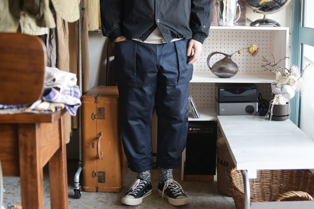 Senelier（セネリエ）PARIS 59 rivoli squater TOOLBOX CROPPED 4/5