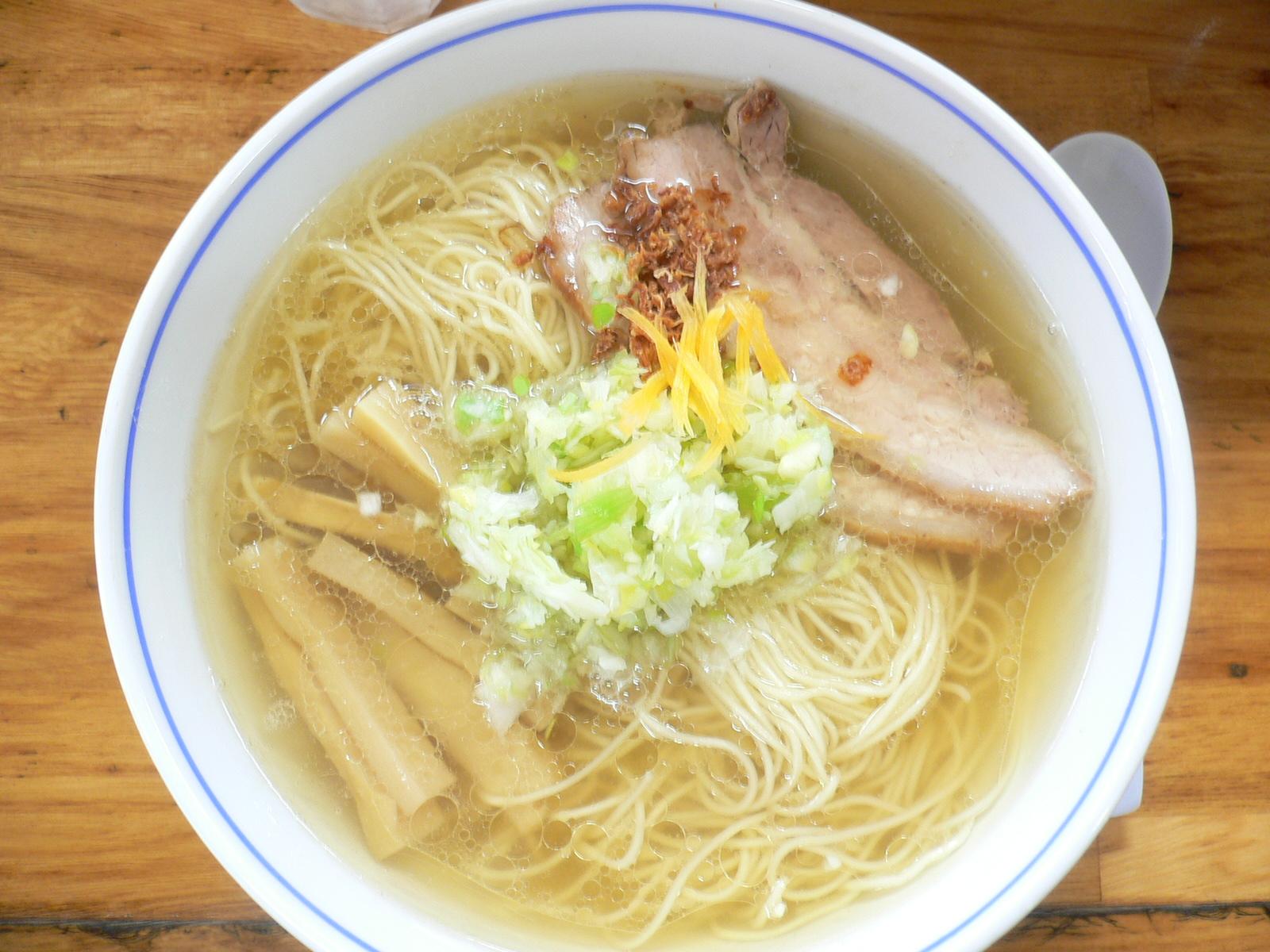 今年の収穫 塩ラーメン 岡田純良帝國小倉日記